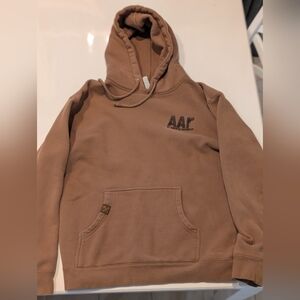 All American Roughneck Brown Men's Pullover Hoodie (M)